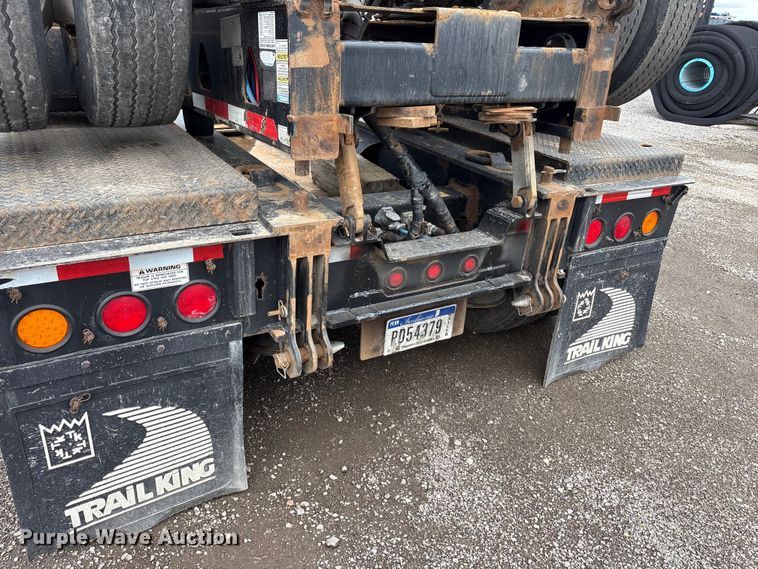 image for item FK1409 2014 Trail King Industries TK110HDG-533 lowboy equipment trailer