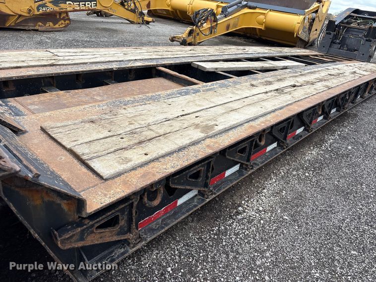 image for item FK1409 2014 Trail King Industries TK110HDG-533 lowboy equipment trailer