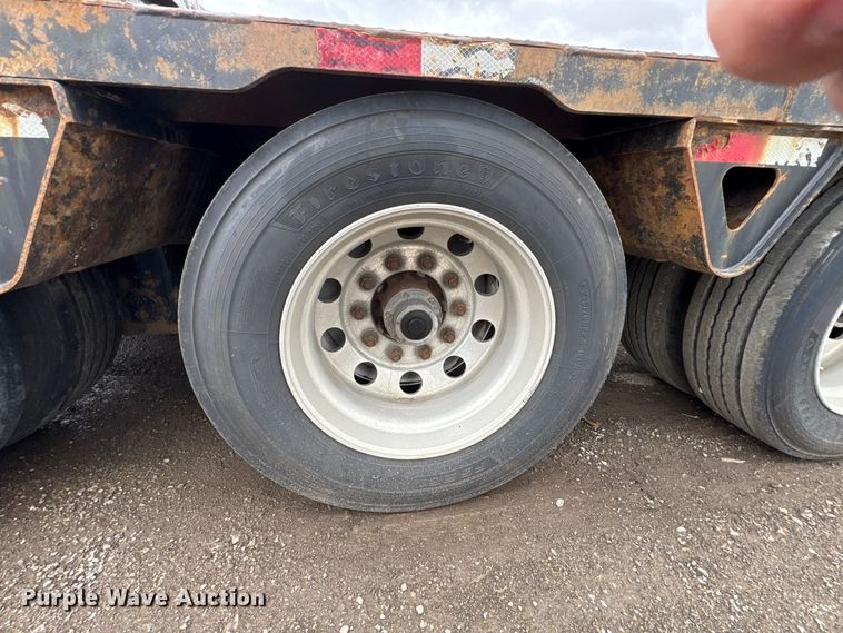 image for item FK1409 2014 Trail King Industries TK110HDG-533 lowboy equipment trailer