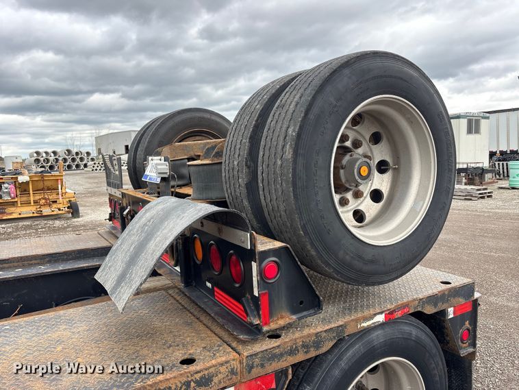 image for item FK1409 2014 Trail King Industries TK110HDG-533 lowboy equipment trailer