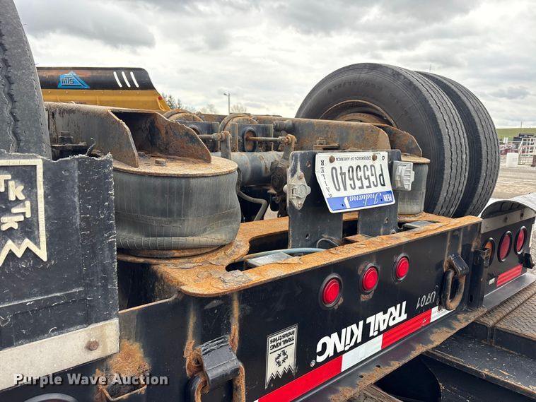 image for item FK1409 2014 Trail King Industries TK110HDG-533 lowboy equipment trailer