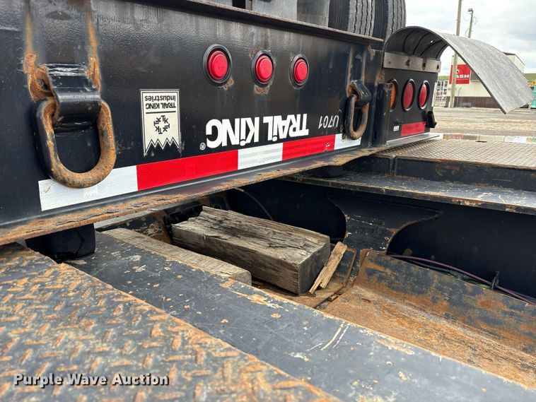 image for item FK1409 2014 Trail King Industries TK110HDG-533 lowboy equipment trailer
