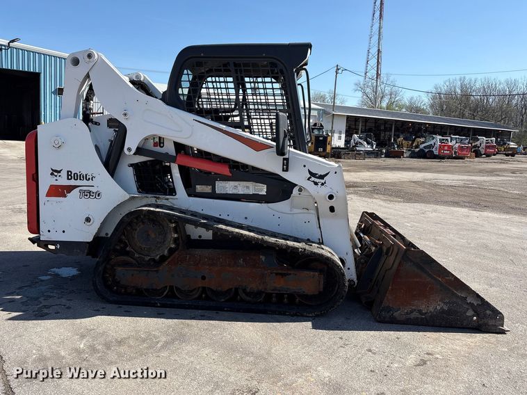image for item FK1412 Bobcat T590 tracked skid steer loader
