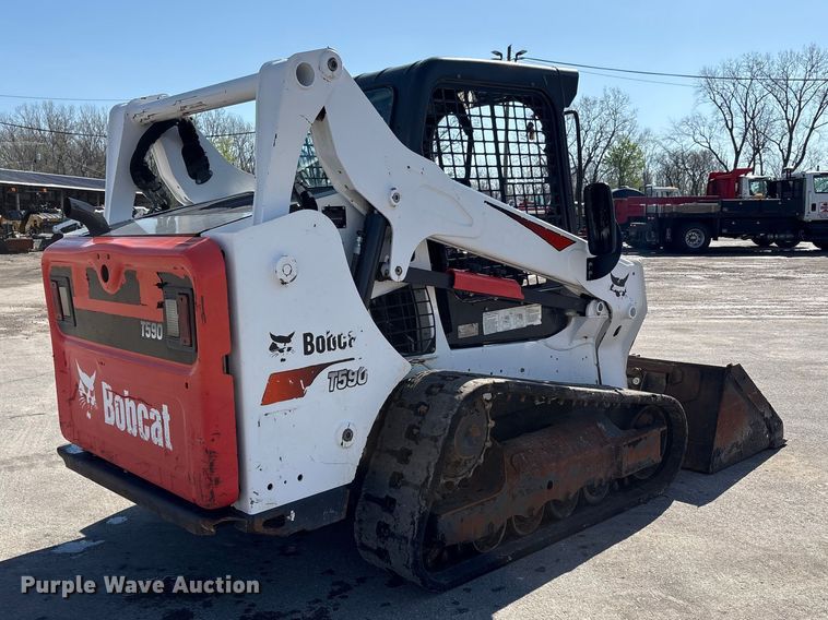 image for item FK1412 Bobcat T590 tracked skid steer loader