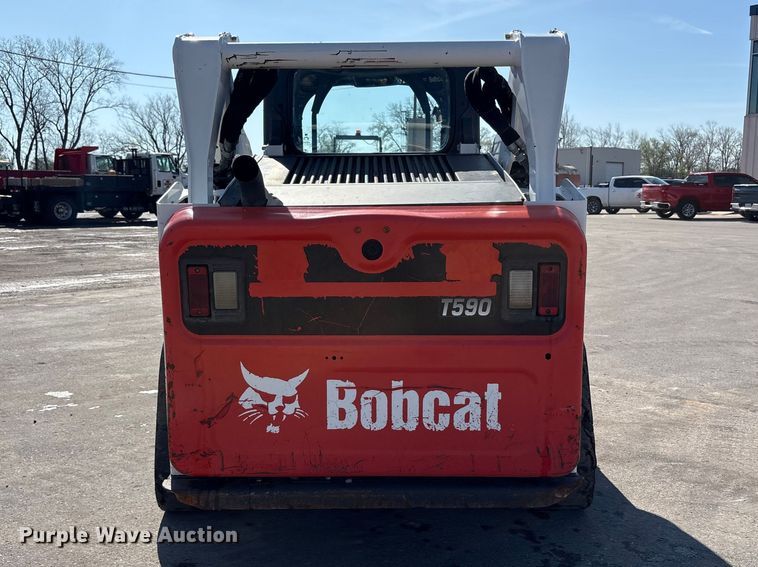image for item FK1412 Bobcat T590 tracked skid steer loader