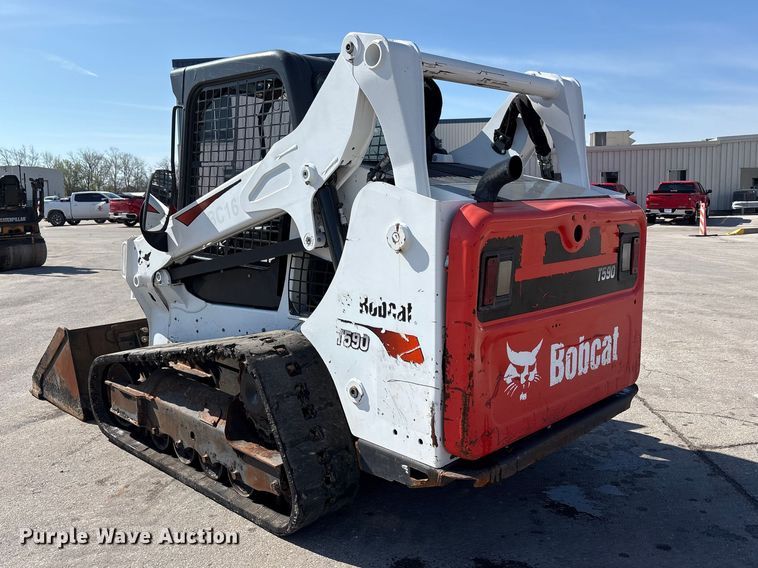 image for item FK1412 Bobcat T590 tracked skid steer loader
