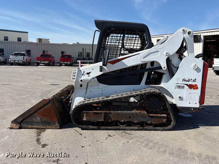 image for item FK1412 Bobcat T590 tracked skid steer loader