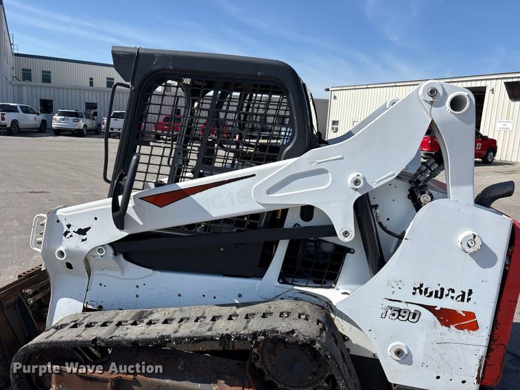 image for item FK1412 Bobcat T590 tracked skid steer loader