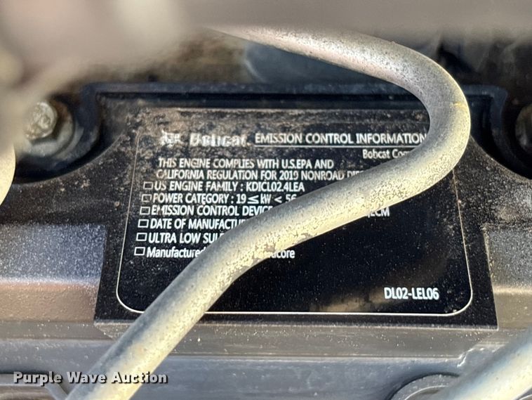 image for item FK1412 Bobcat T590 tracked skid steer loader