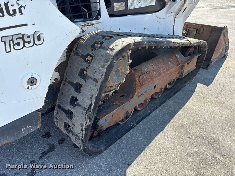 image for item FK1412 Bobcat T590 tracked skid steer loader