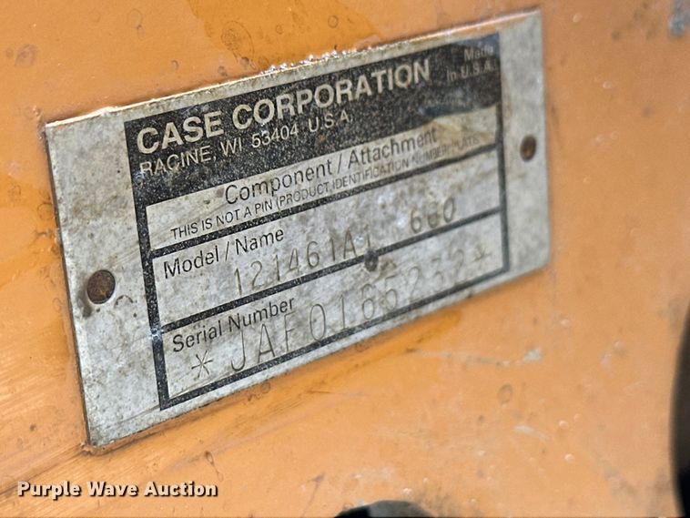 image for item FM7516 1999 Case 660 trencher