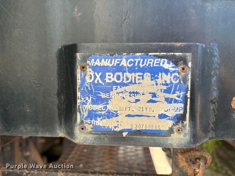 image for item FM7518 2007 Mack CV713 dump truck