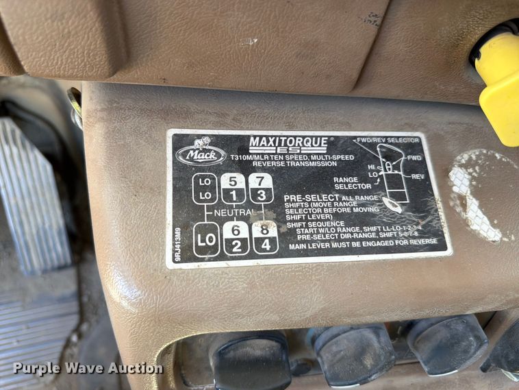 image for item FM7518 2007 Mack CV713 dump truck