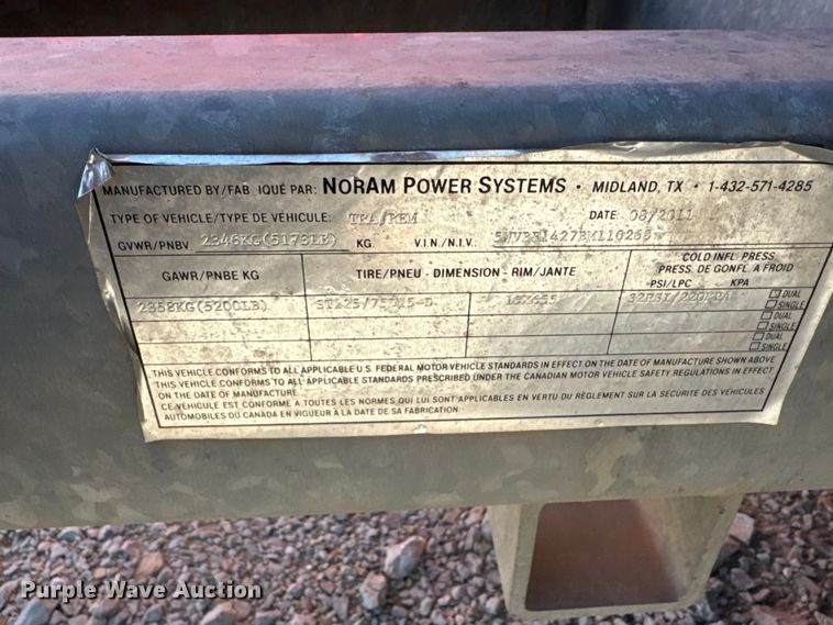 image for item MX9088 2011 Warren Power Systems NPS-P-80 generator