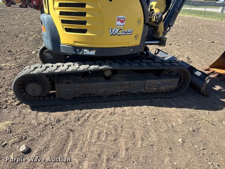image for item MX9109 Yanmar VIO25-6A mini excavator