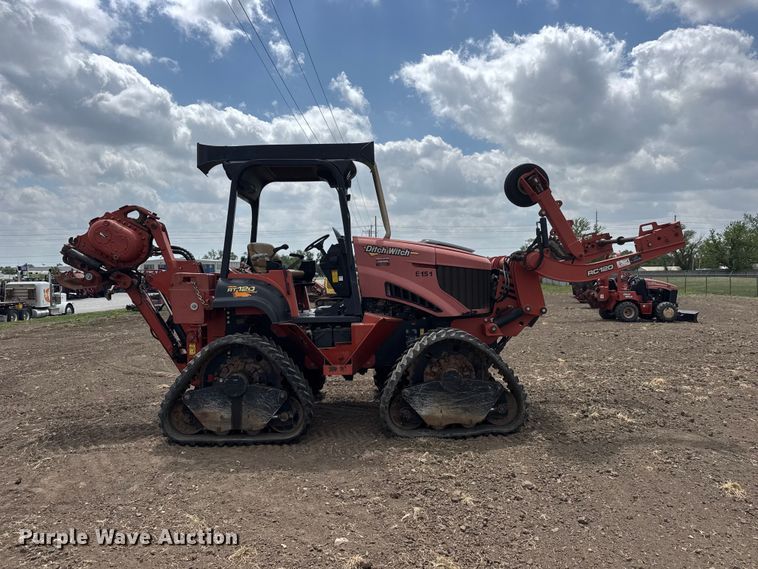 image for item MX9110 2014 Ditch Witch RT120 Quad vibratory cable plow