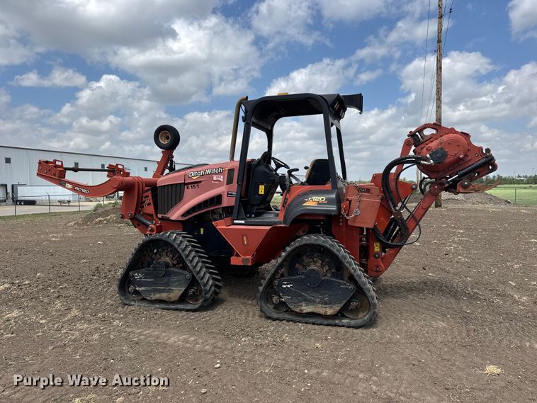 image for item MX9110 2014 Ditch Witch RT120 Quad vibratory cable plow