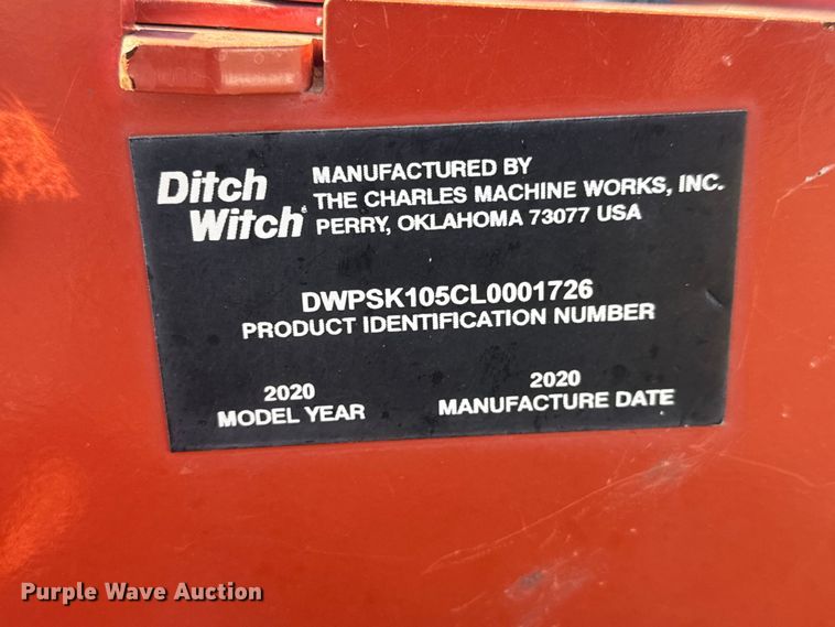 image for item MX9113 2020 Ditch Witch SK1050 compact utility loader