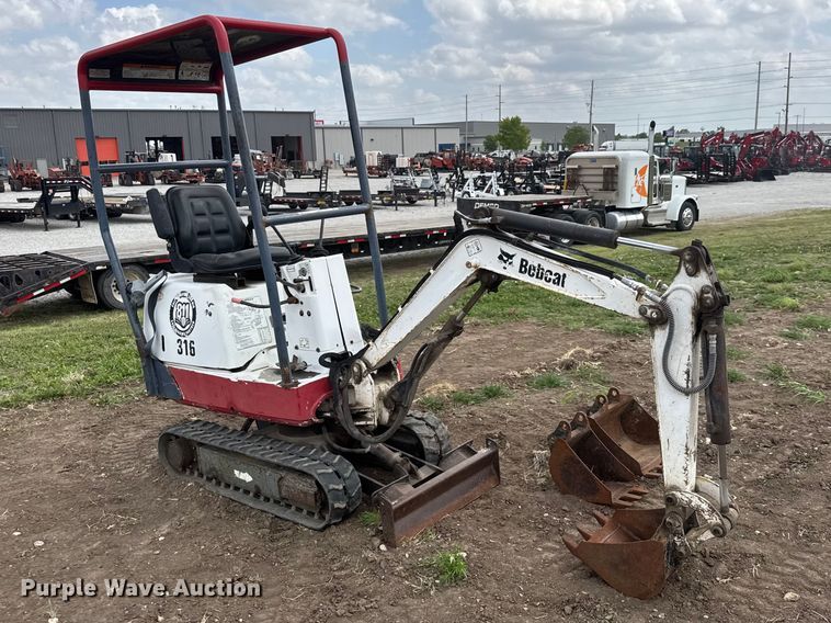 image for item MX9114 2006 Bobcat 316 mini excavator