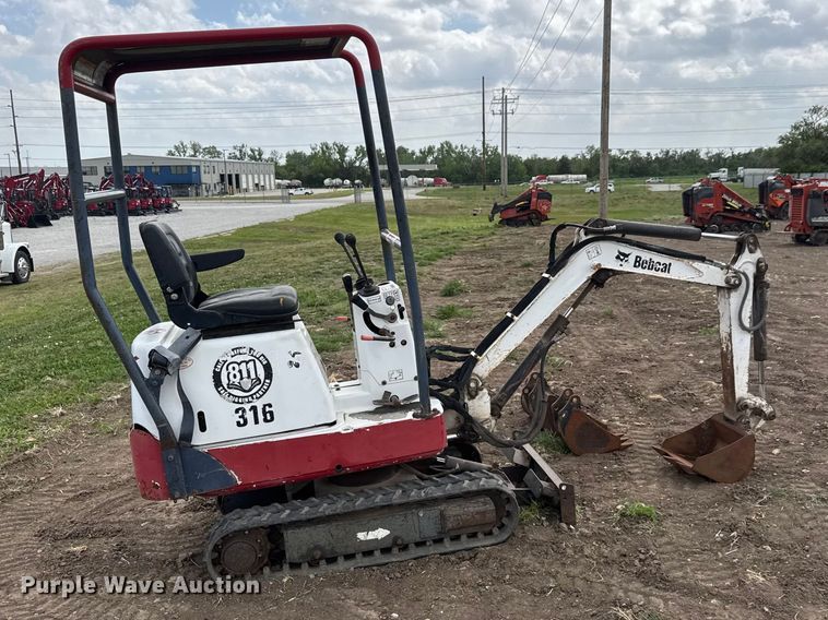 image for item MX9114 2006 Bobcat 316 mini excavator