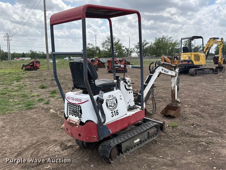 image for item MX9114 2006 Bobcat 316 mini excavator