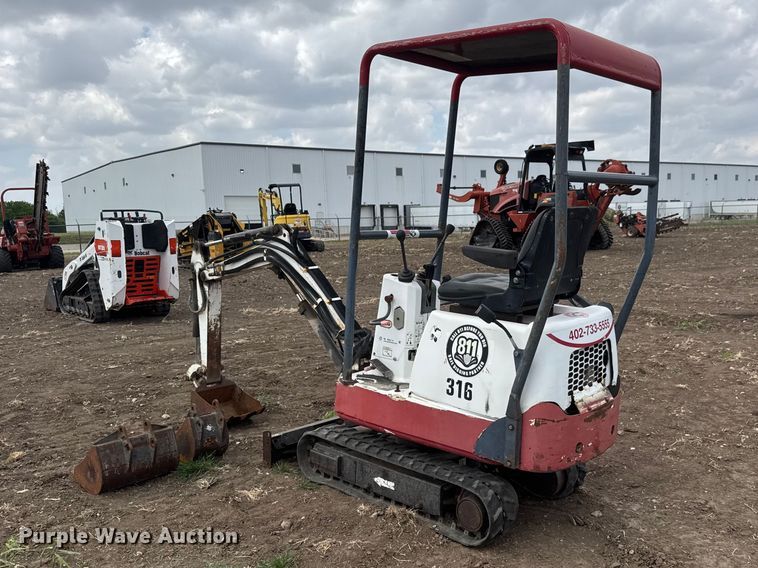 image for item MX9114 2006 Bobcat 316 mini excavator
