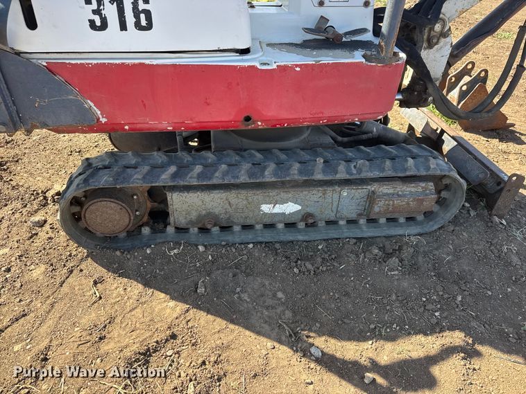 image for item MX9114 2006 Bobcat 316 mini excavator