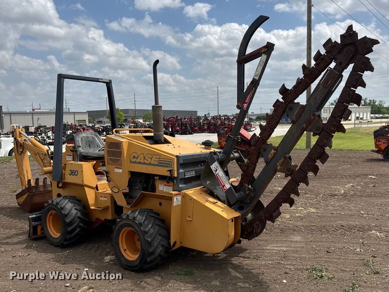 image for item MX9115 1999 Case 360 trencher