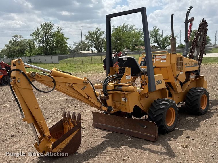 image for item MX9115 1999 Case 360 trencher