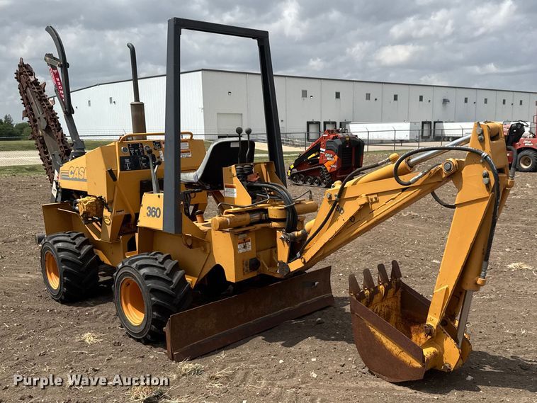 image for item MX9115 1999 Case 360 trencher