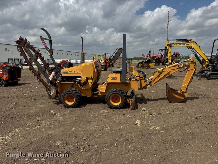 image for item MX9115 1999 Case 360 trencher