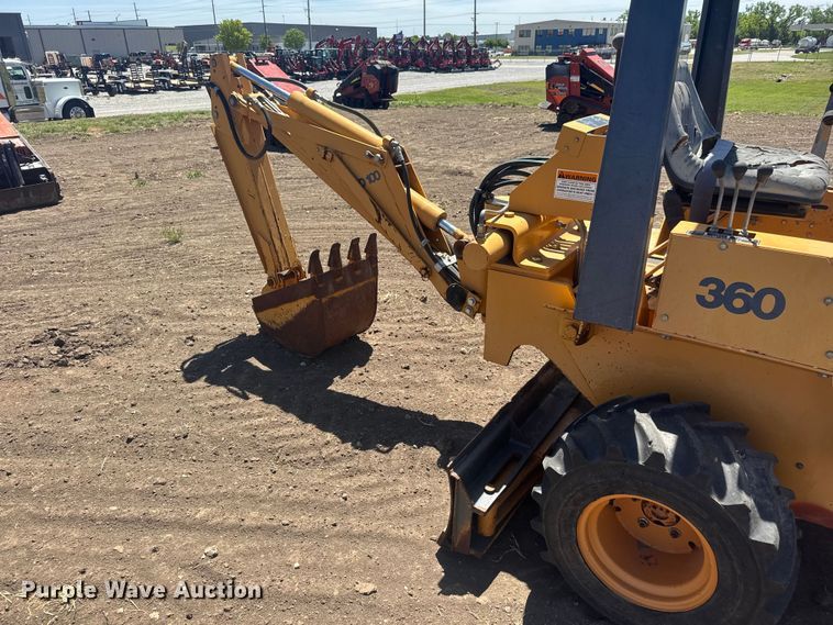 image for item MX9115 1999 Case 360 trencher
