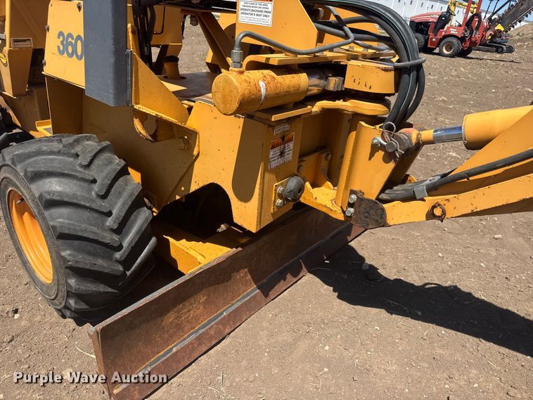 image for item MX9115 1999 Case 360 trencher