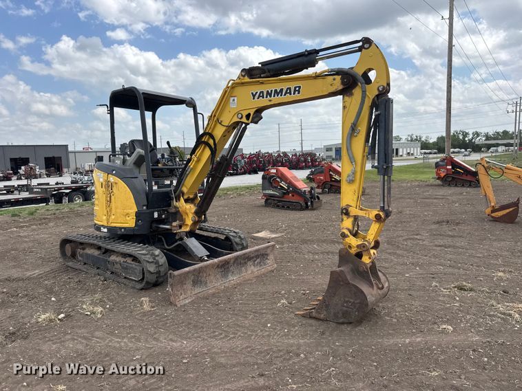 image for item MX9116 Yanmar VIO35-6A mini excavator