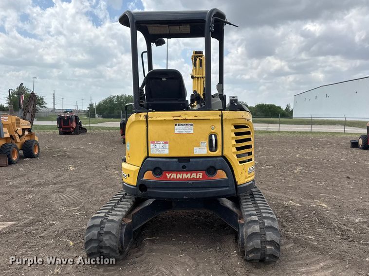image for item MX9116 Yanmar VIO35-6A mini excavator