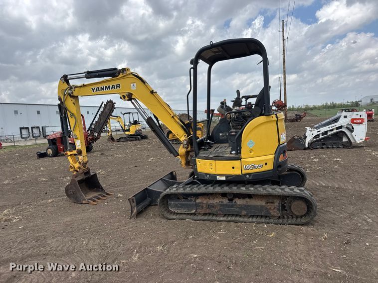 image for item MX9116 Yanmar VIO35-6A mini excavator