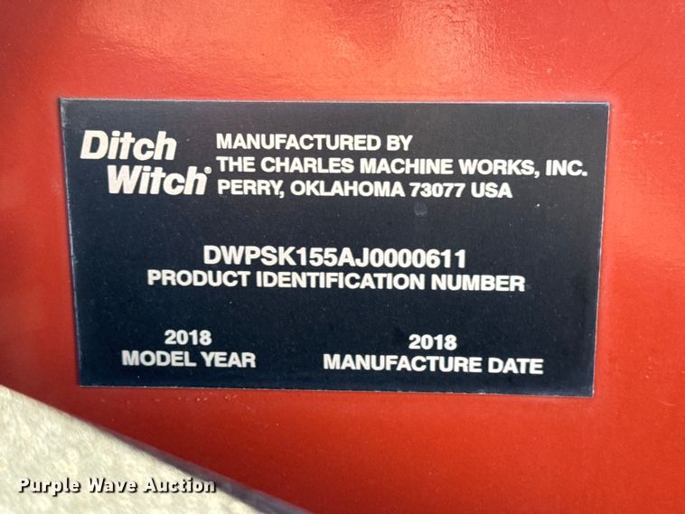 image for item MX9117 2018 Ditch Witch SK1550 compact utility loader