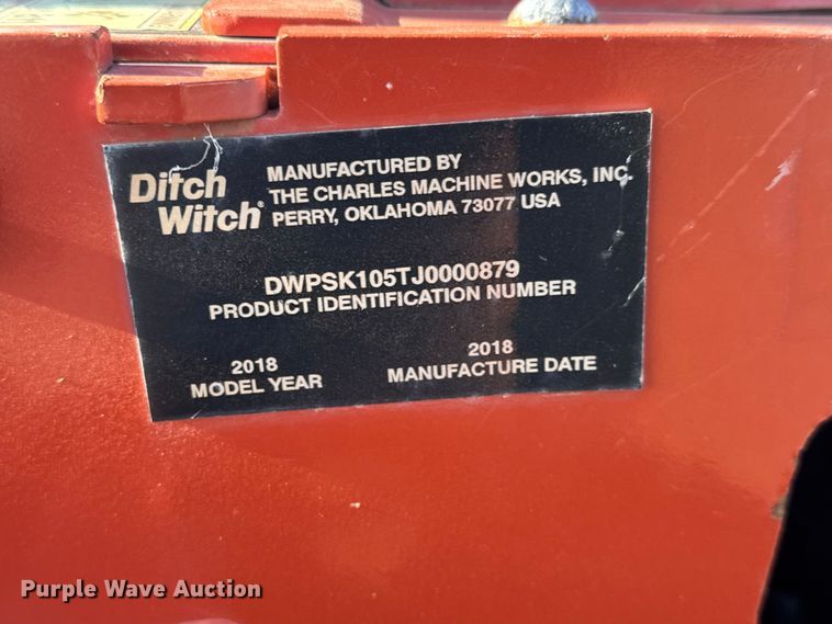 image for item MX9119 2018 Ditch Witch SK1050 compact utility loader