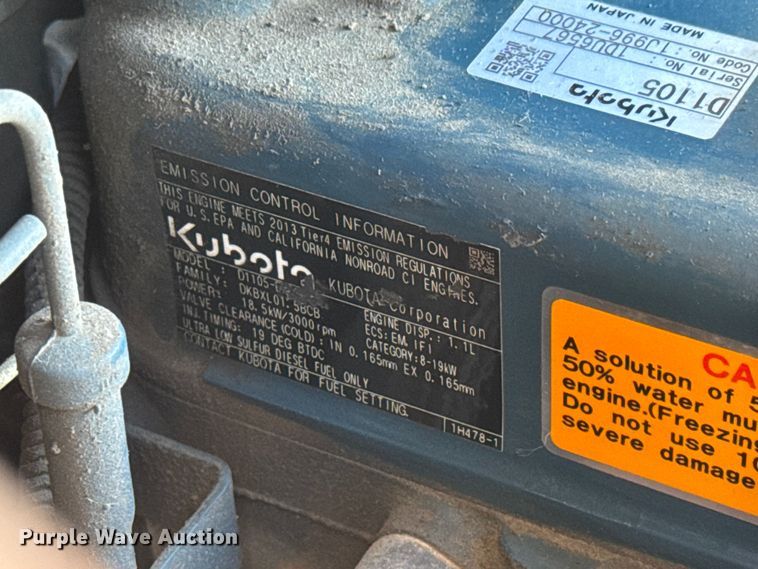 image for item MX9121 2014 Ditch Witch SK750 compact utility loader