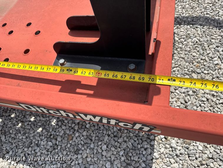 image for item MX9126 2015 Ditch Witch S2B trencher trailer