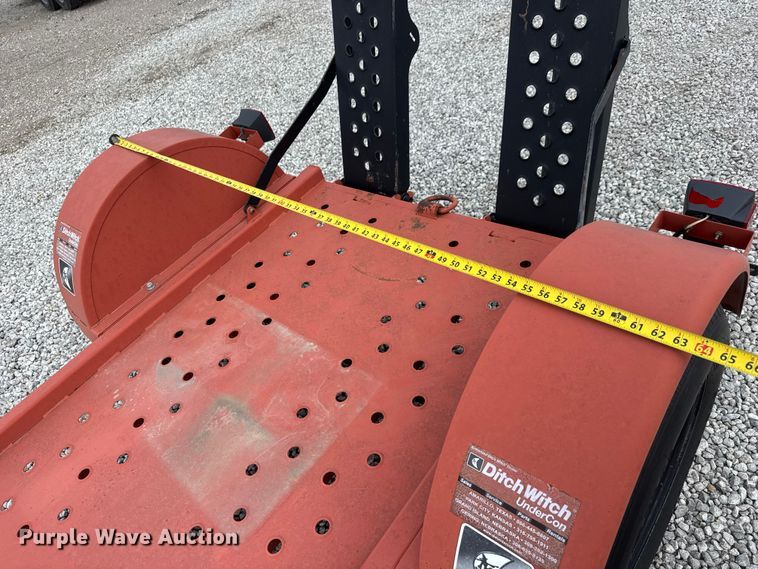 image for item MX9126 2015 Ditch Witch S2B trencher trailer