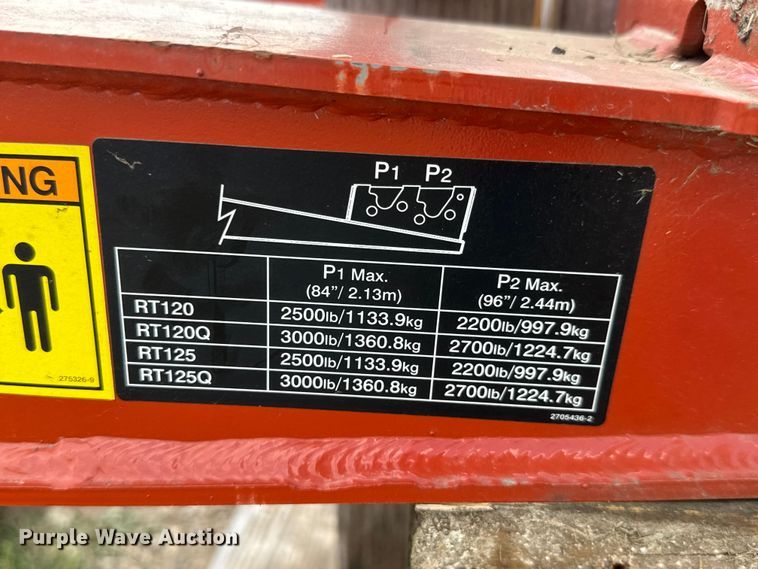 image for item MX9133 2019 Ditch Witch RC 30 reel carrier