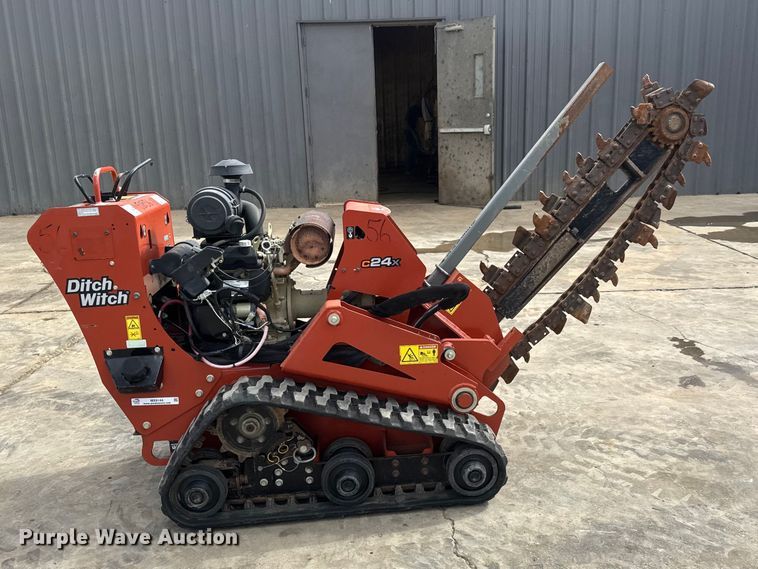 image for item MX9144 2019 Ditch Witch C24X trencher