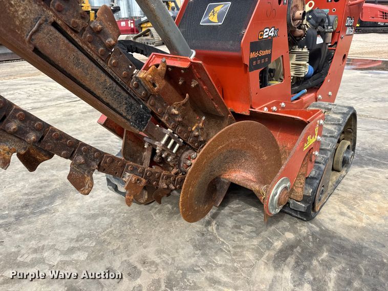 image for item MX9144 2019 Ditch Witch C24X trencher