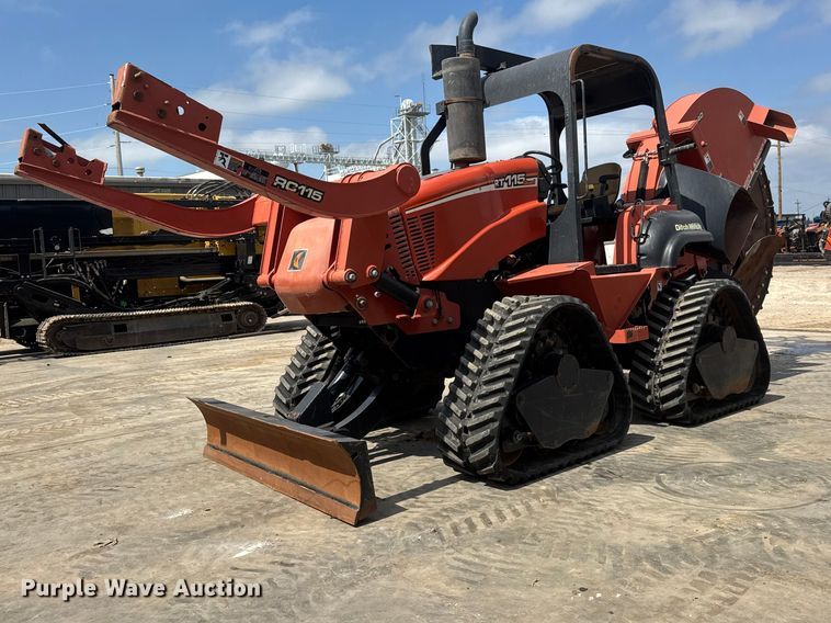 image for item MX9147 2012 Ditch Witch RT115 Quad rock saw