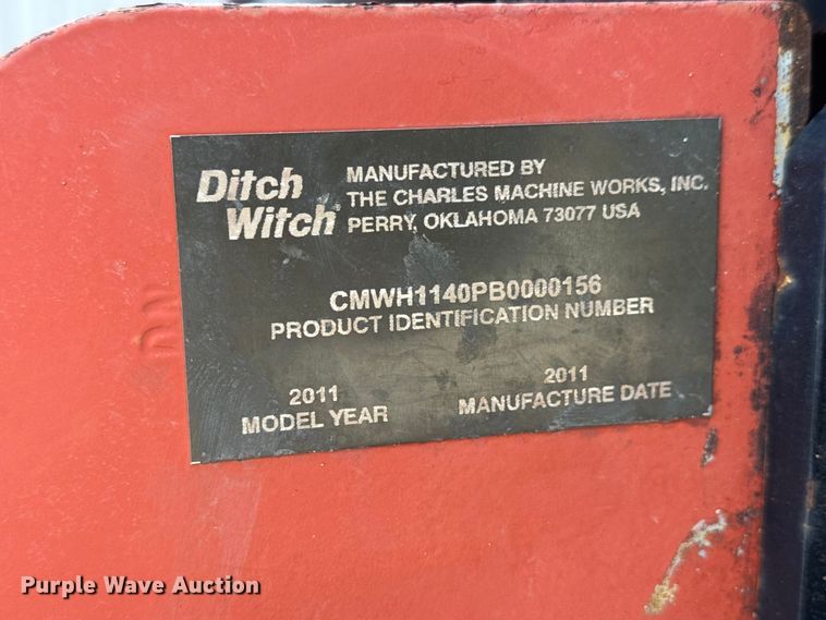 image for item MX9147 2012 Ditch Witch RT115 Quad rock saw