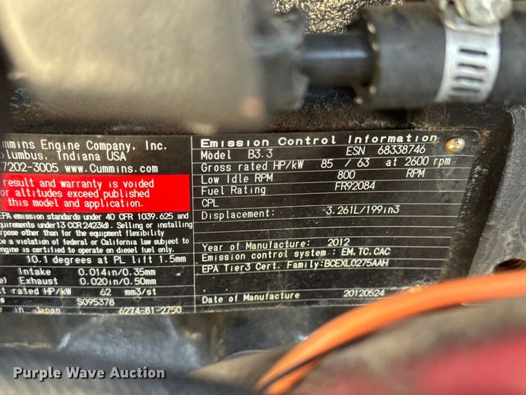 image for item MX9158 2013 Ditch Witch JT2020 Mach 1 directional boring unit