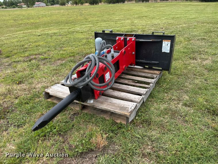 image for item MX9233 Raytree RMH680 skid steer breaker
