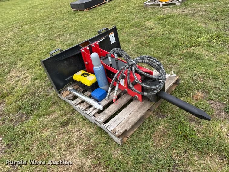 image for item MX9233 Raytree RMH680 skid steer breaker
