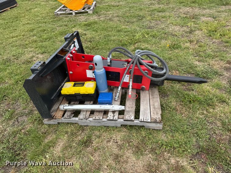 image for item MX9233 Raytree RMH680 skid steer breaker